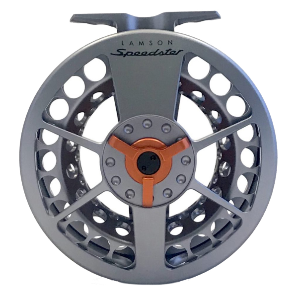 Lamson Speedster Fly Reel Grey Orange Lamson Speedster Fly Reel Grey Orange